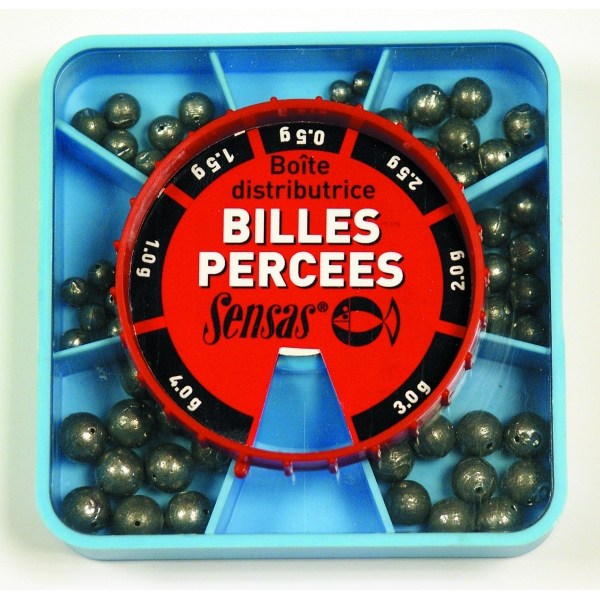 BOITE DISTRIBUTRICE DE BILLES PERCEES